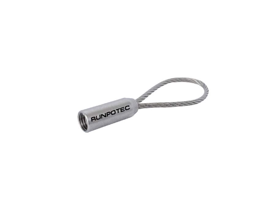 RUNPOTEC 20427 Smyčka Ø 2mm, nerezové lanko, pro pero ze skelného vlákna Ø 3mm, 4mm a 6mm RUNPOTEC 20427 Smyčka Ø 2mm, nerezové lanko, pro pero ze skelného vlákna Ø 3mm, 4mm a 6mm